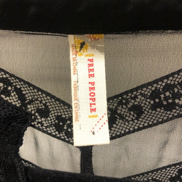 Free people velvet metallic dress - Picture 2 of 5